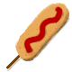 Series 1 - Corn Dog with Ketchup