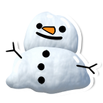 Snowman Goodbye (static)