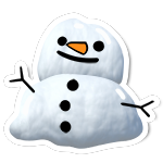 Snowman Goodbye (animated)
