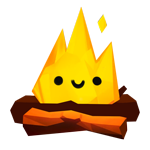 Happy Yule Log (static)