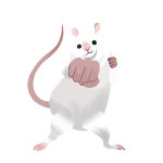 Punching Rat (static)