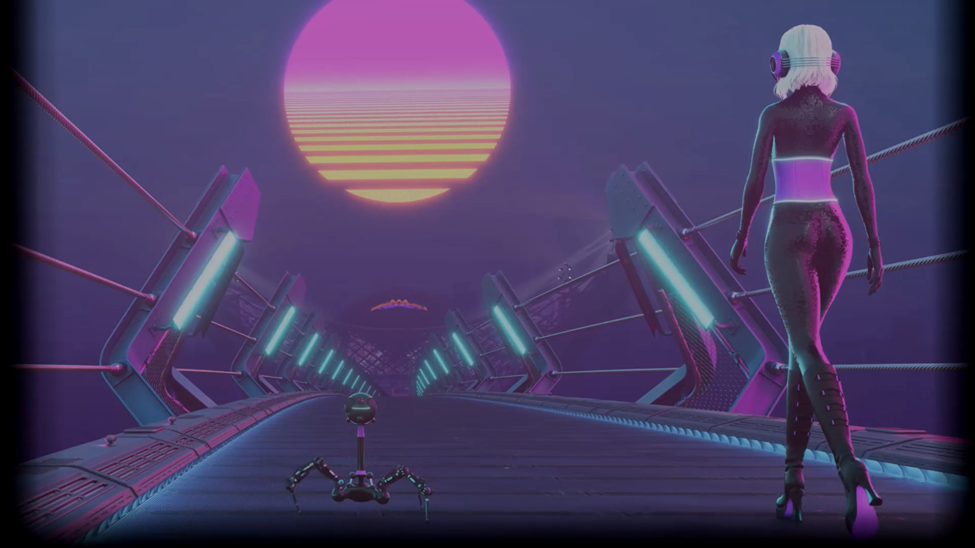 Retrowave Girl