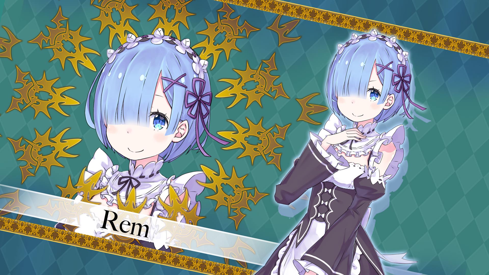Re:Zero Rem W/ Spike Ball Sew On Patch Anime Licensed NEW