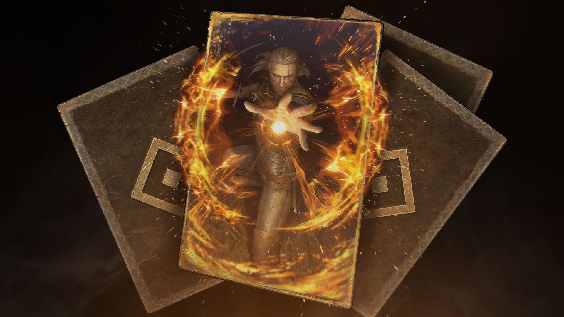 Geralt: Igni - Series 1 - Card 3 of 14.