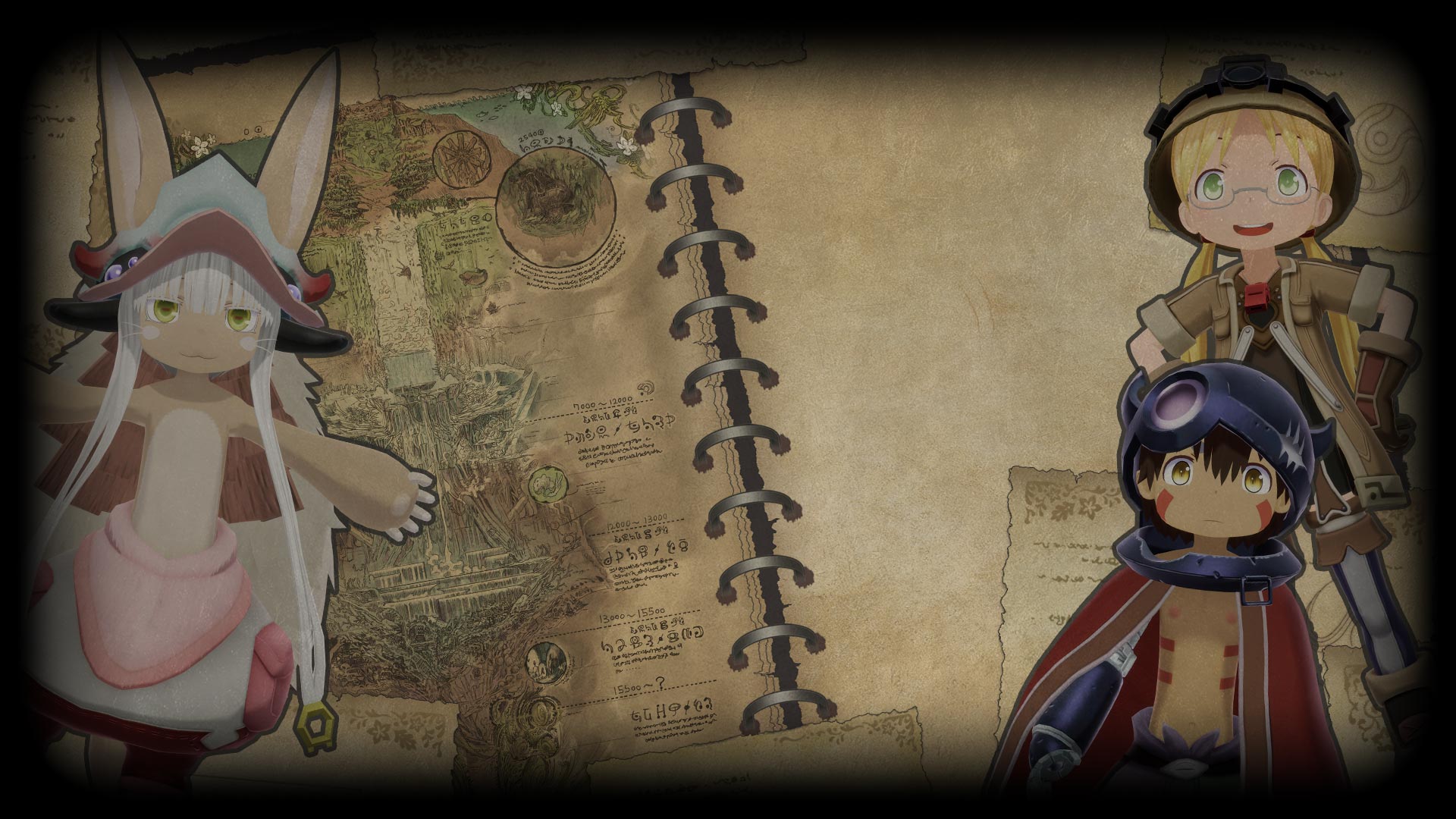 Made In Abyss: Binary Star Falling into Darkness Background 3