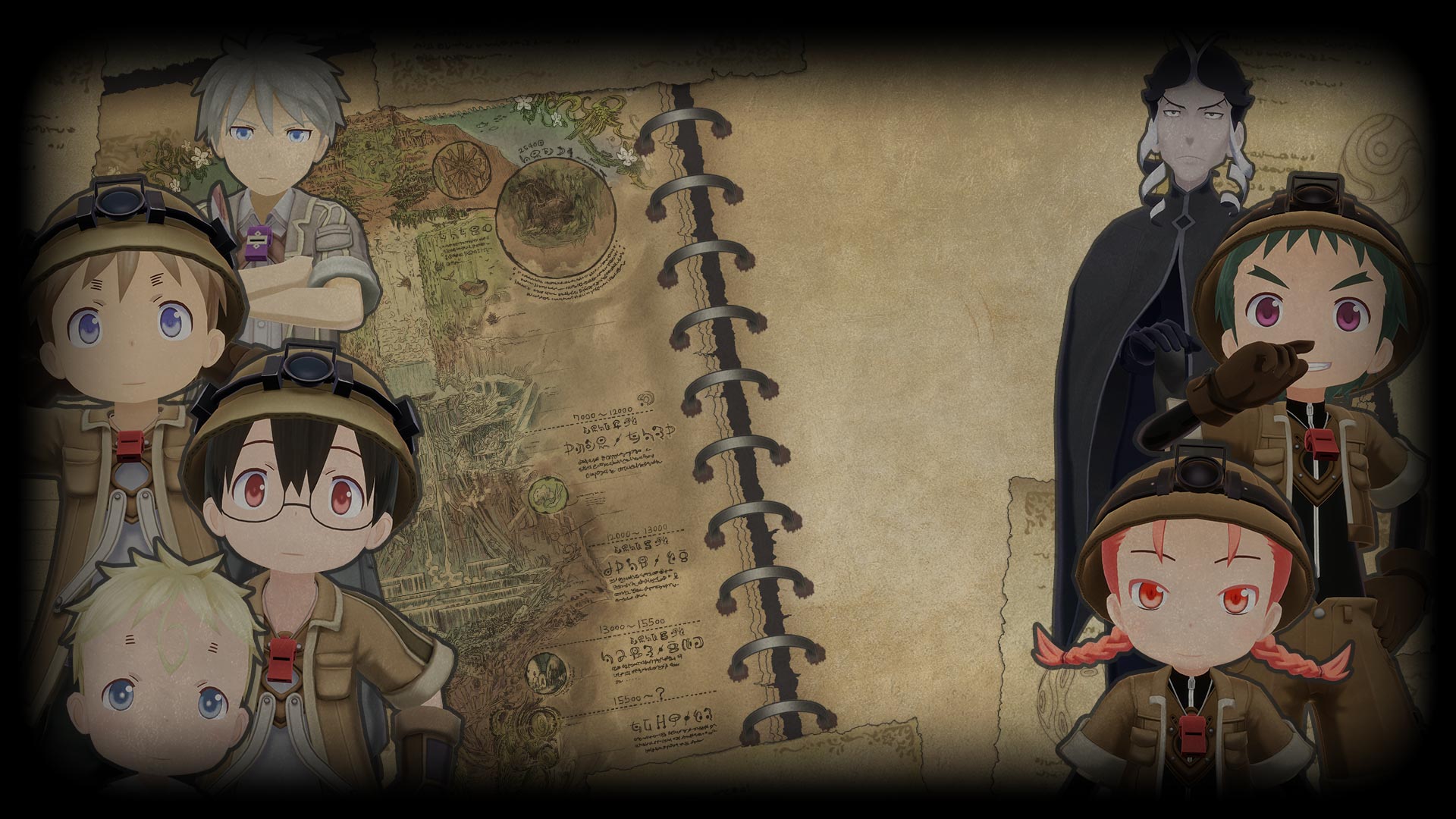 Made In Abyss: Binary Star Falling into Darkness Background 2