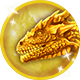 The Dragoness (Gold)