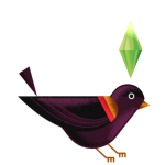 The Sims 4 Bird Animated
