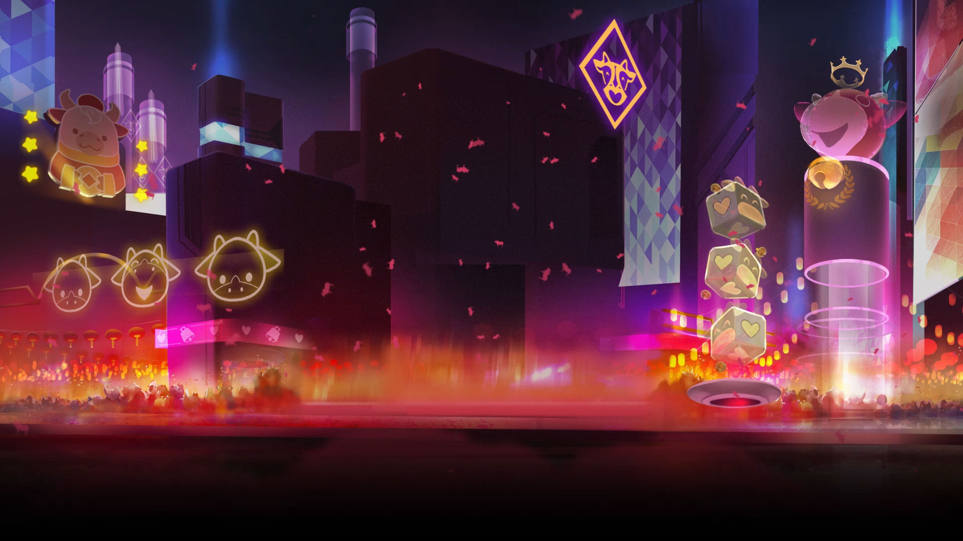 Year of the Ox 2021 Background