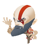 Kratos Facepalm Animated