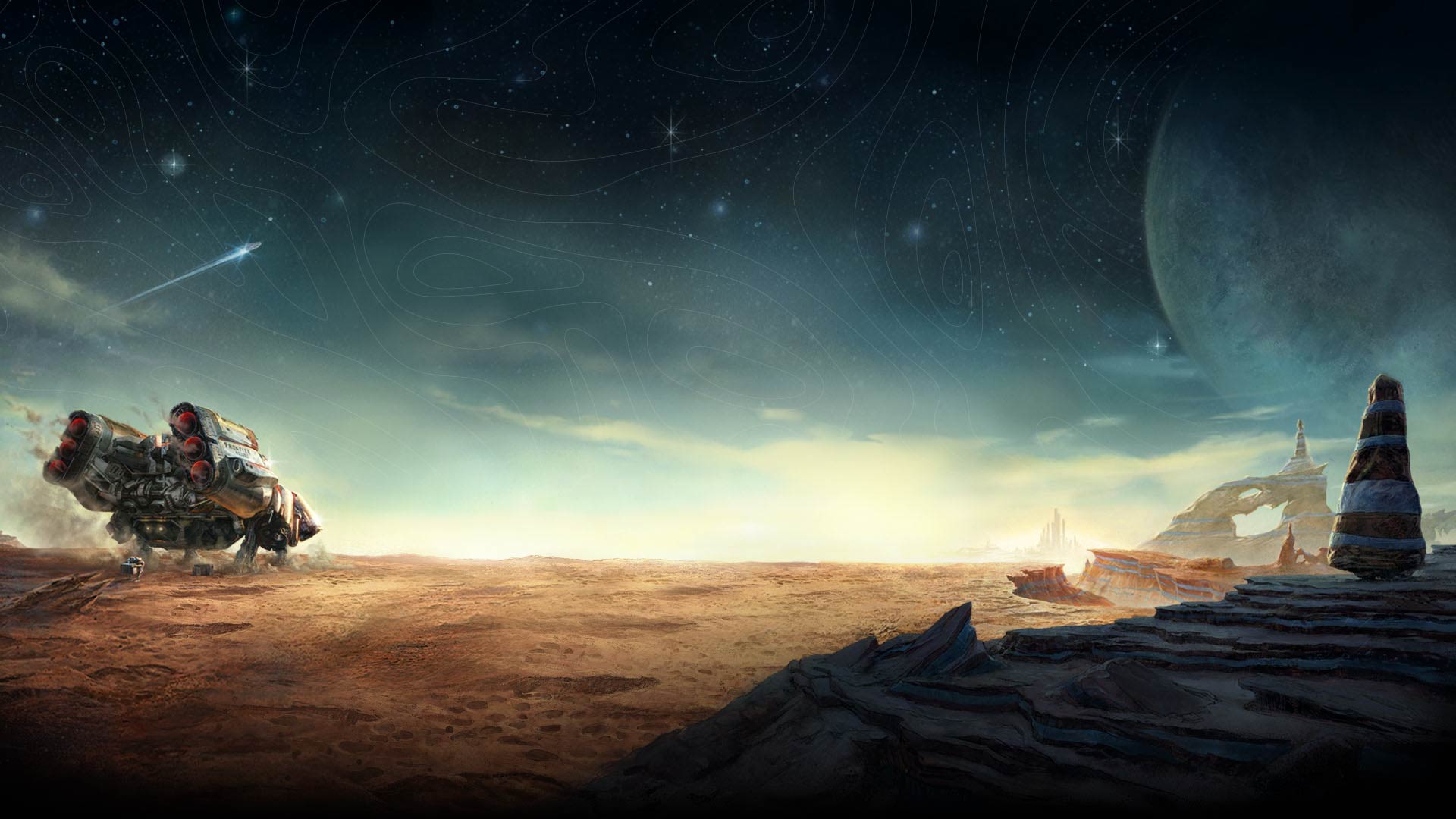 Starfield Ship Landing