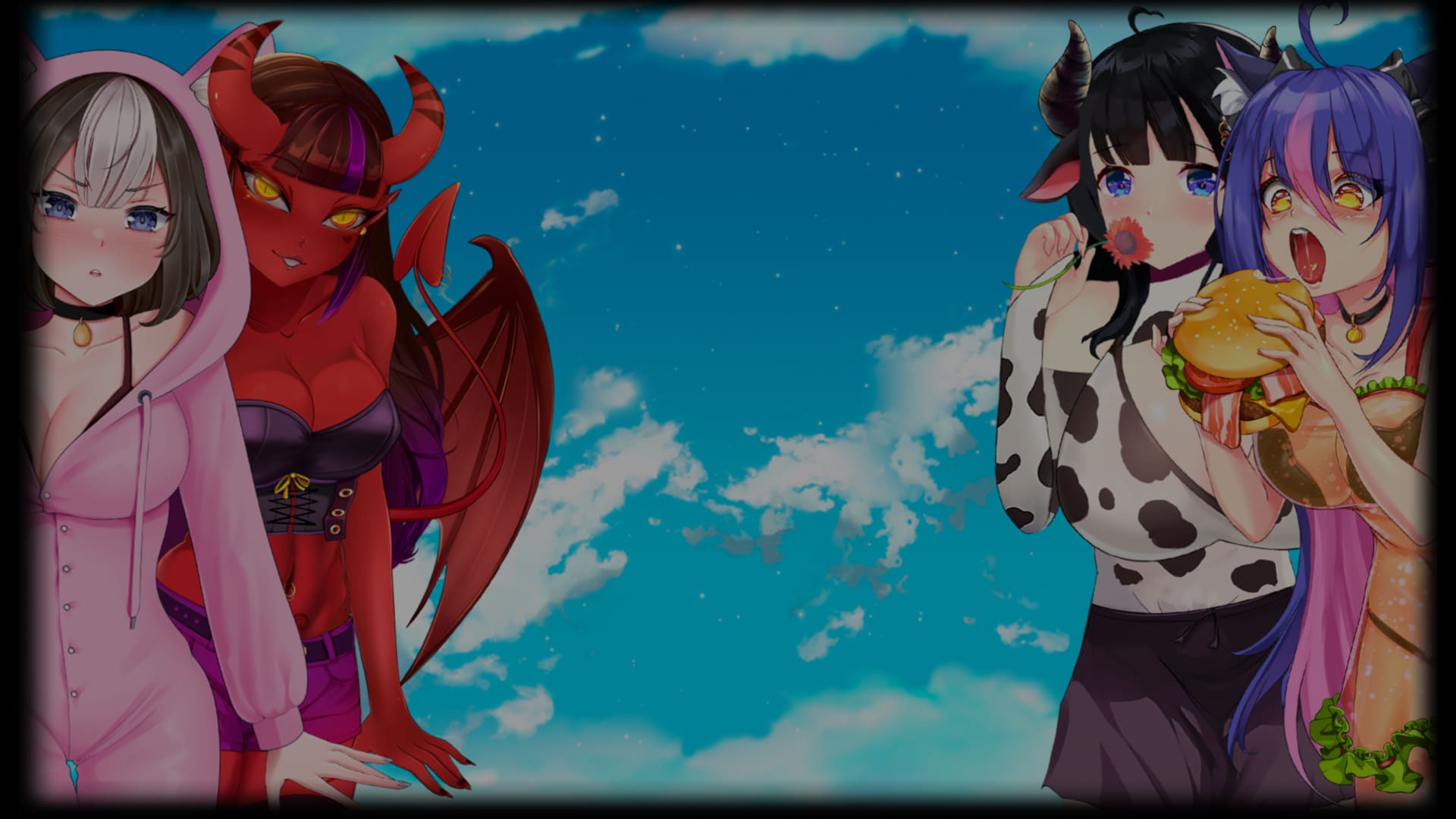 pulsing Hunny Bunny Girls
