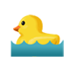 Buoyant duck