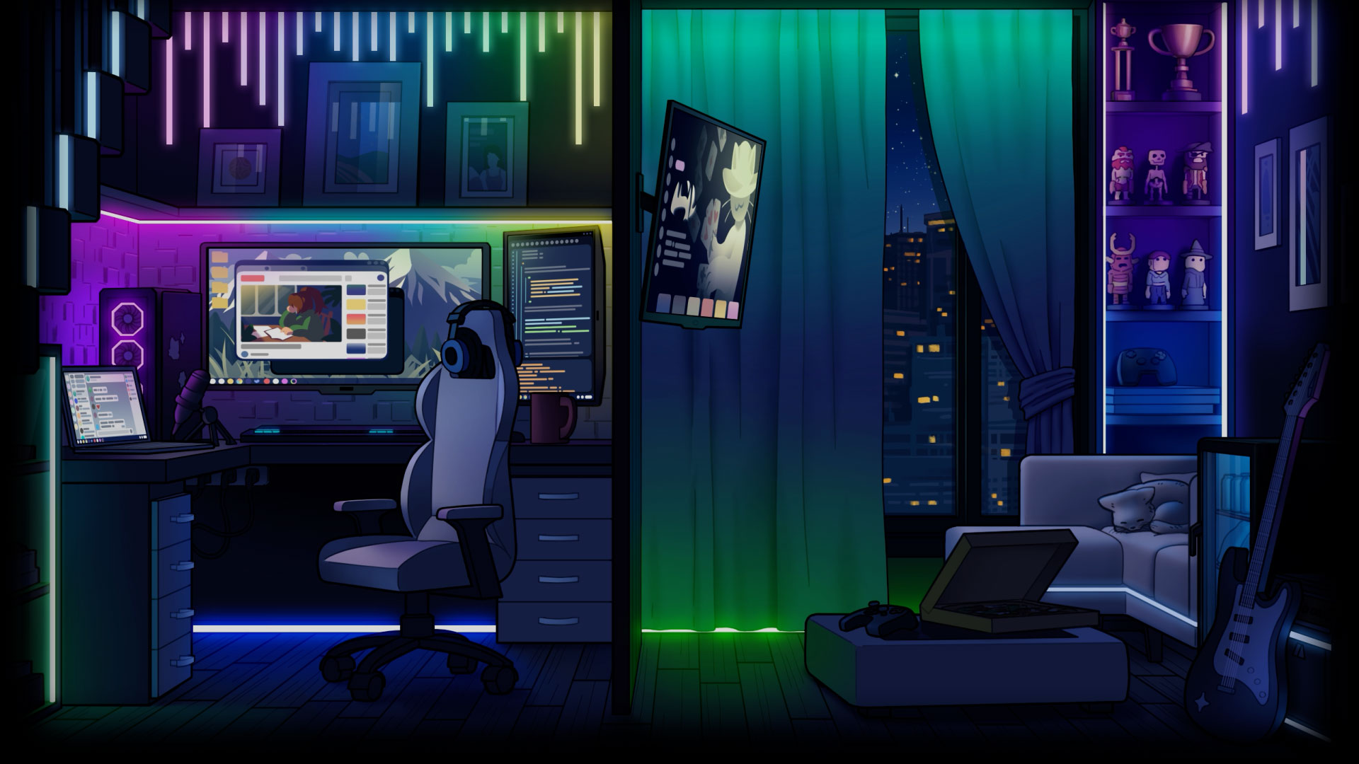 Gaming room