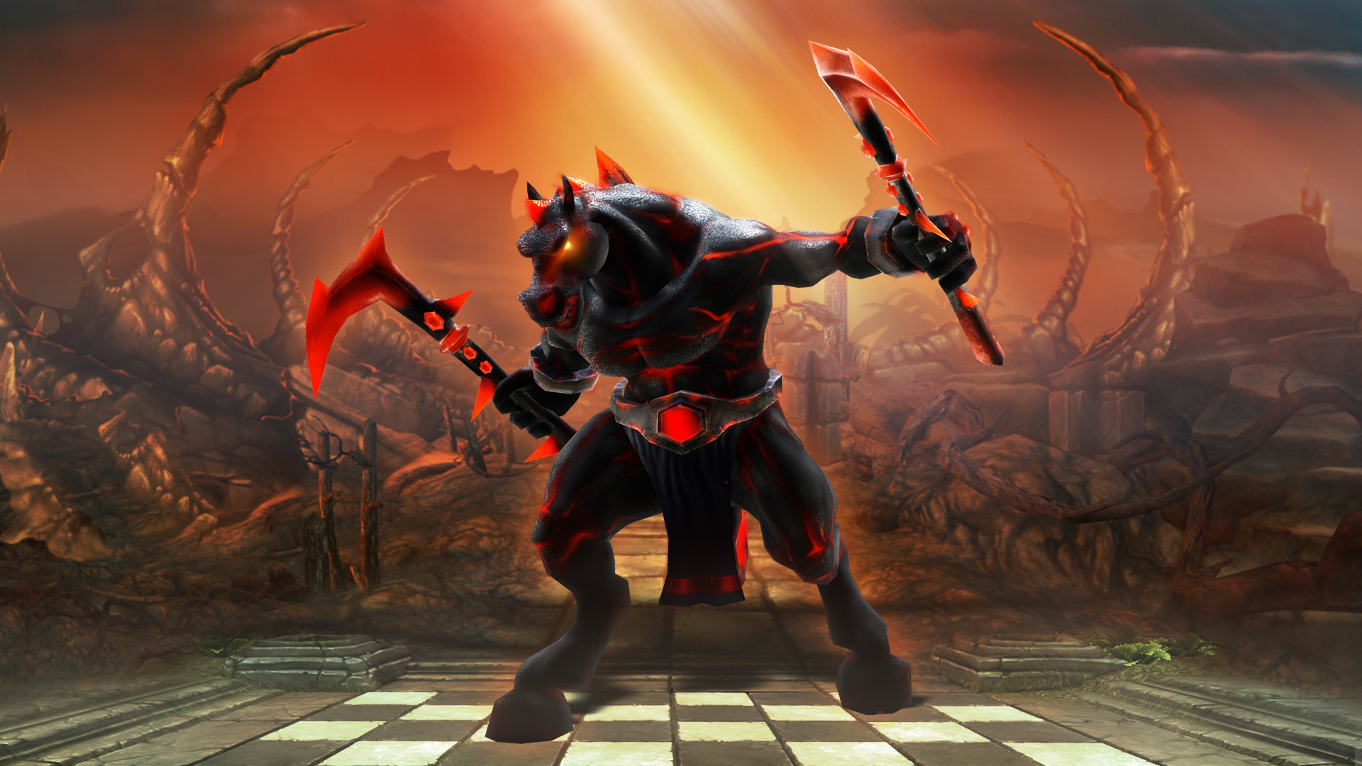 Video Game Battle Vs Chess HD Wallpaper