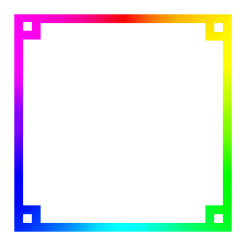 Rainbow [White Line]