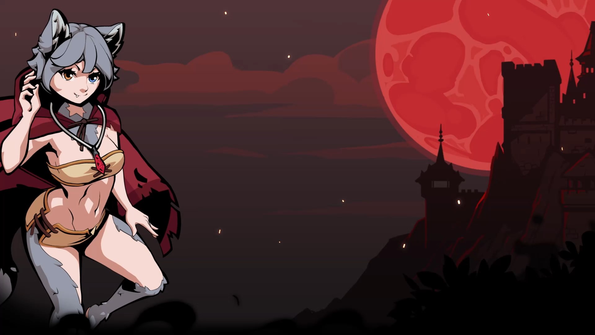 Red moon and Ulvi