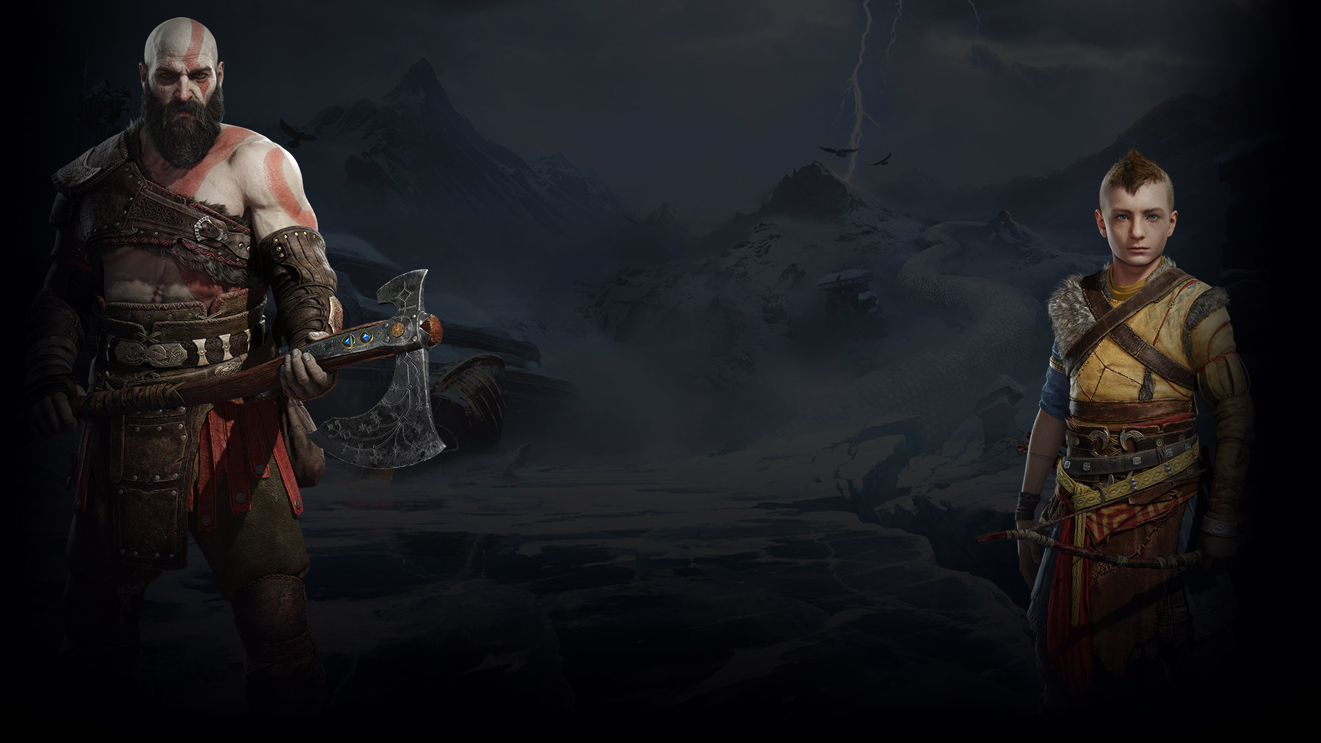 God of War Ragnarök - Father & Son