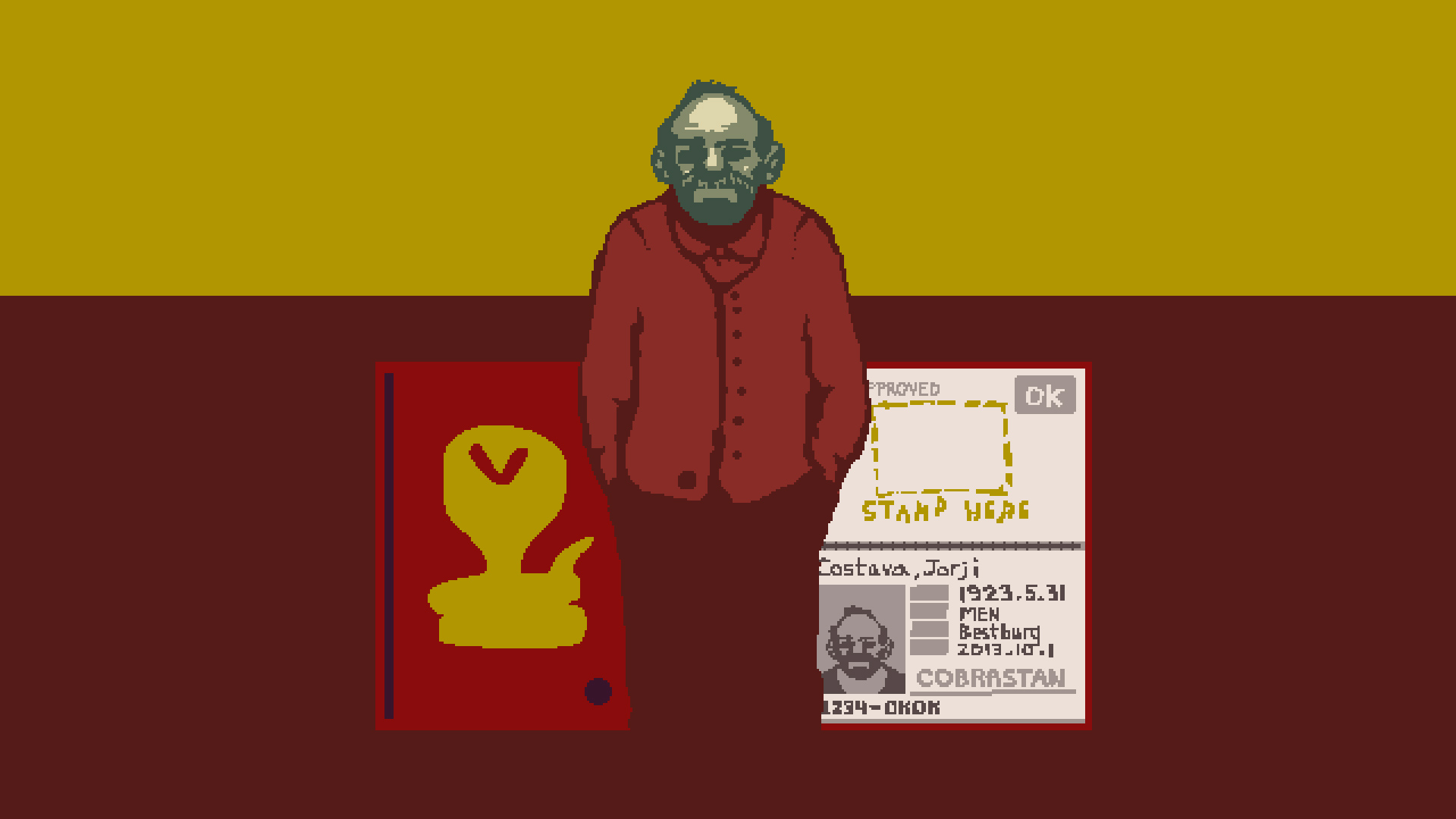 Thanks to the new Steam trading cards, I have now made a Steam profile that  will make Arstotzka proud! : r/papersplease