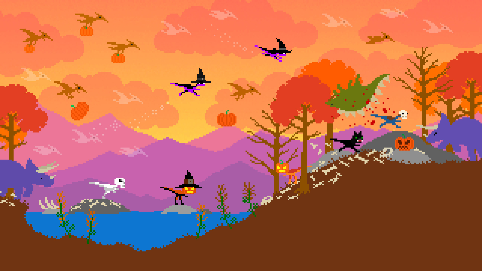 Dino Run DX HALLOWEEN UPDATE! 