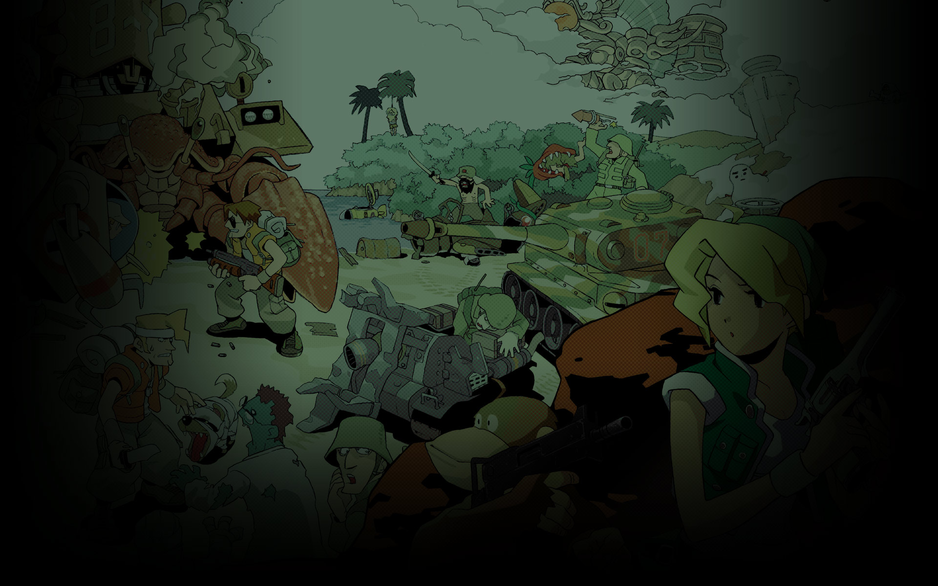 ULTIMATE METAL SLUG 3 PROFILE  BACKGROUND