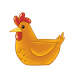 Clucking Chicken Animated