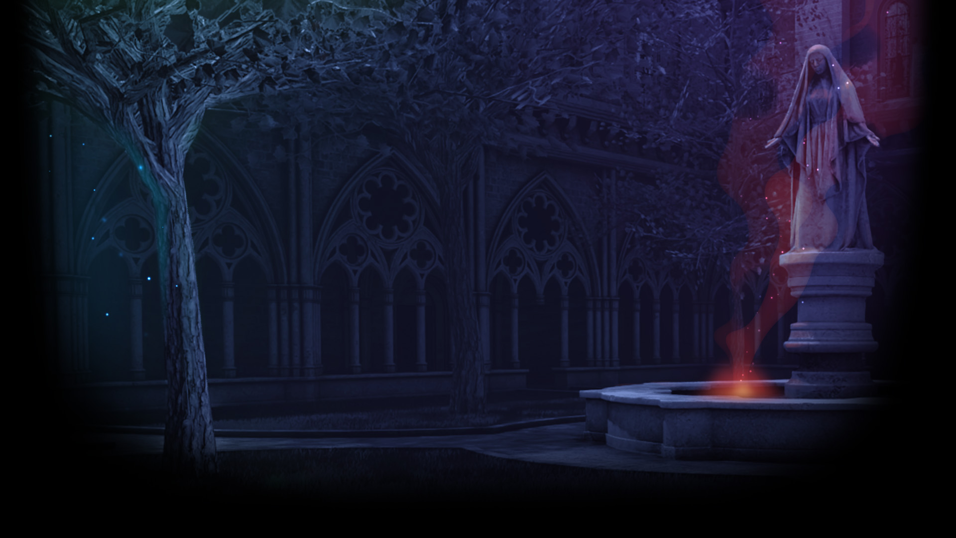 Mystic Academy Courtyard