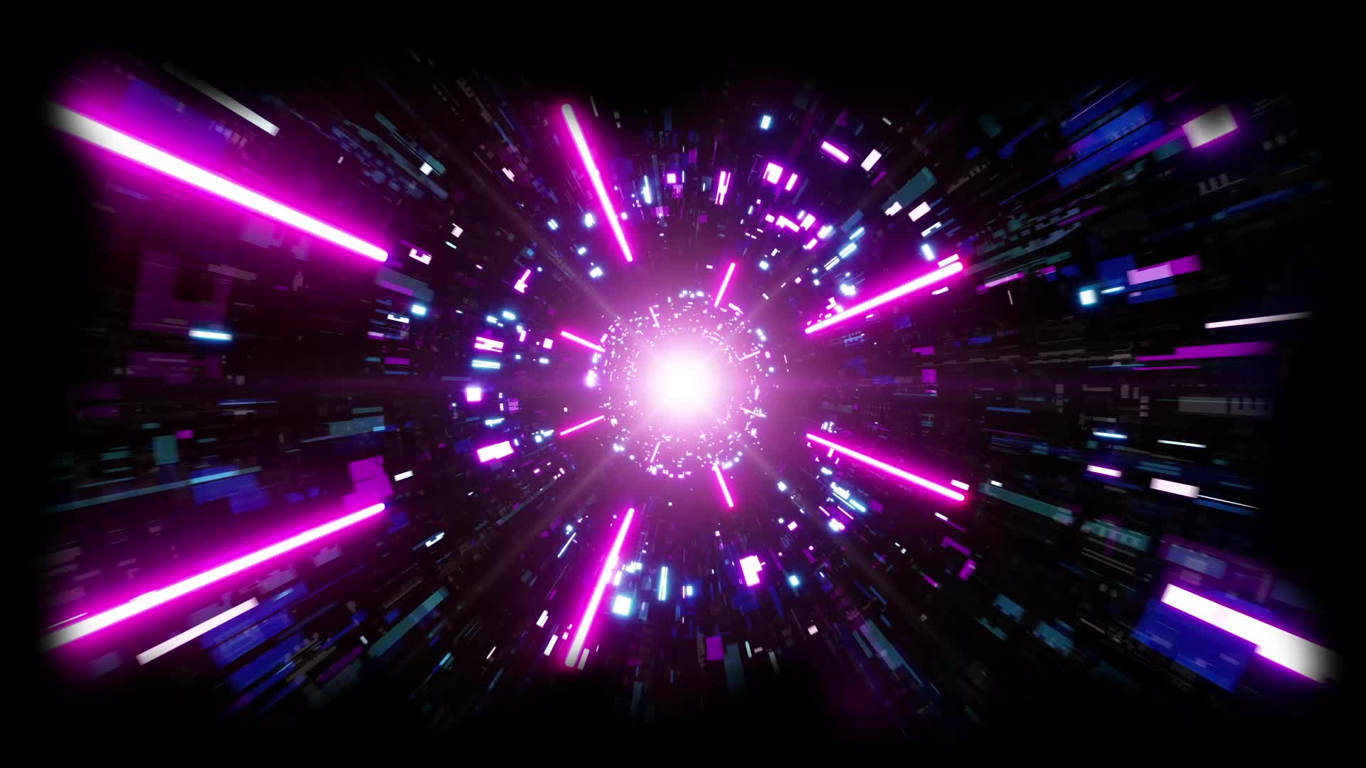 Purple Animated Back