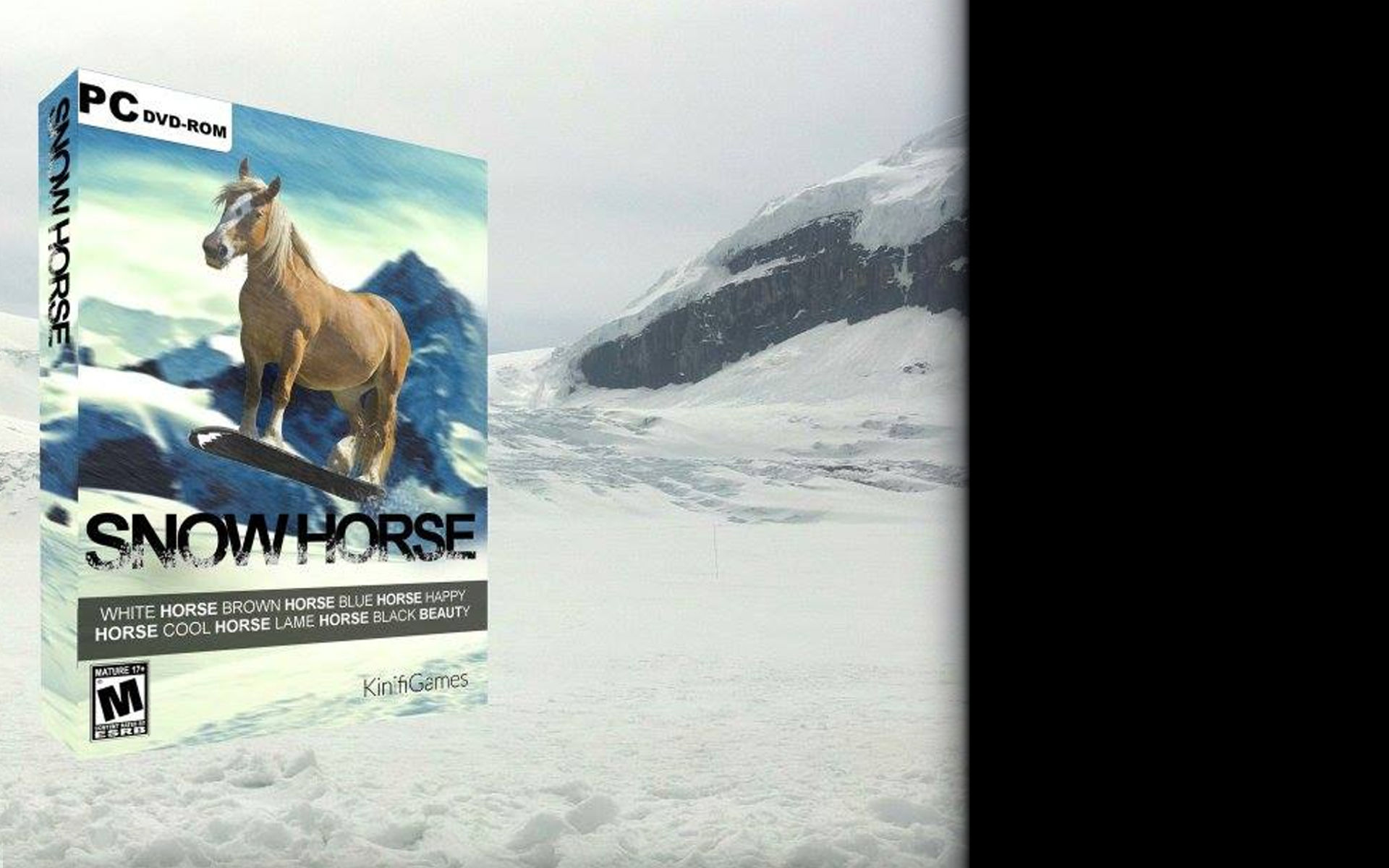 Snowhorse Rides Hard