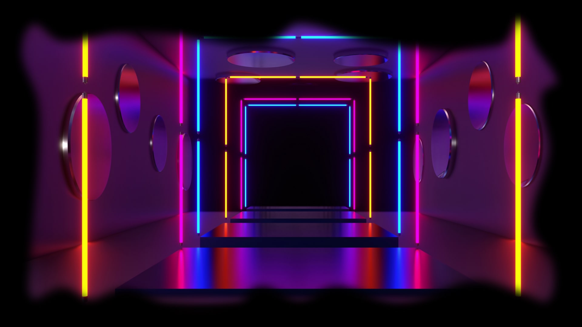 First animated back