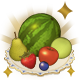 Series 1 - Fruit Mountain_Foil badge