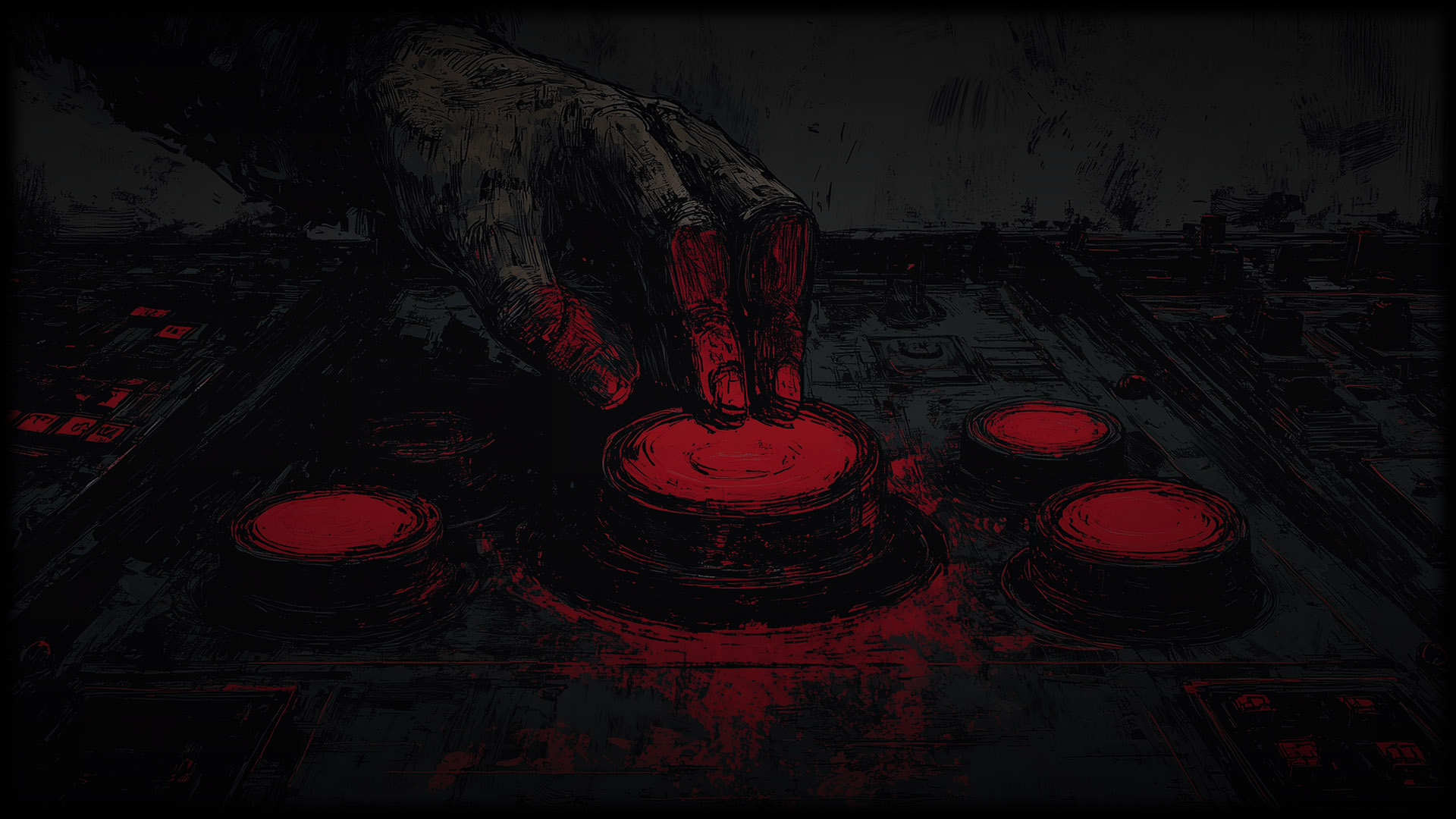 Nuclear launch button