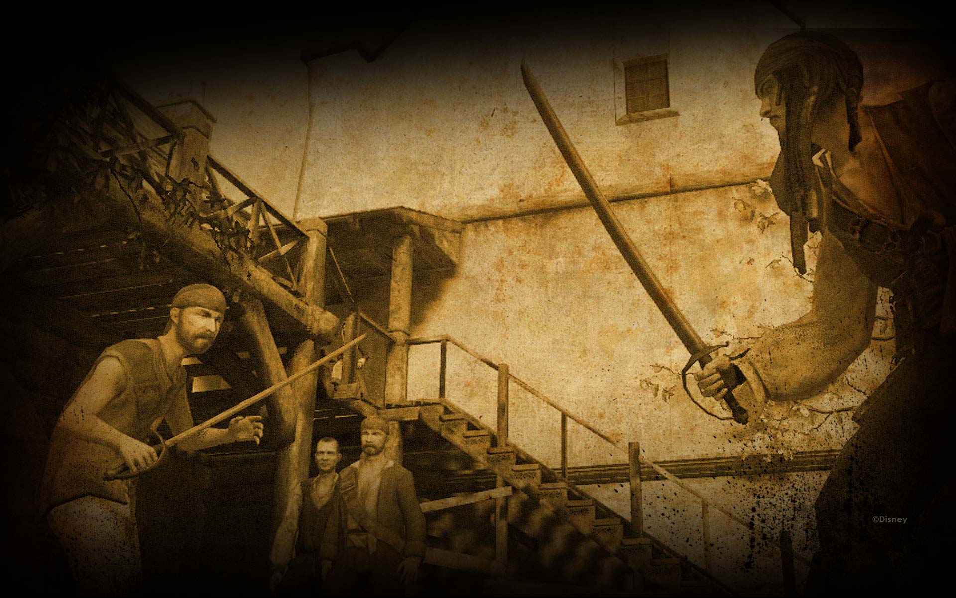 Pirates of the Caribbean At World’s End:  Swords
