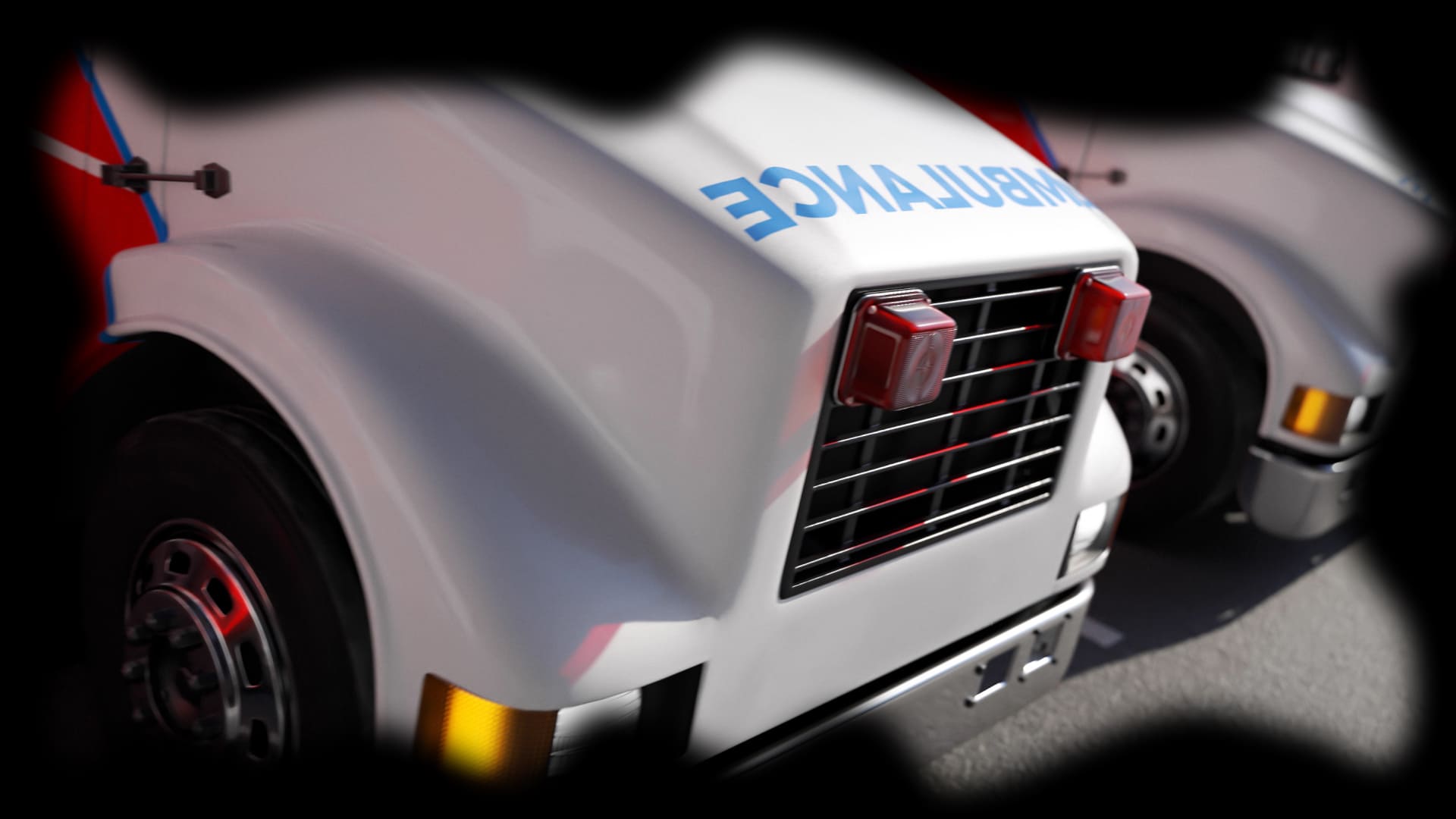 Ambulance animated back