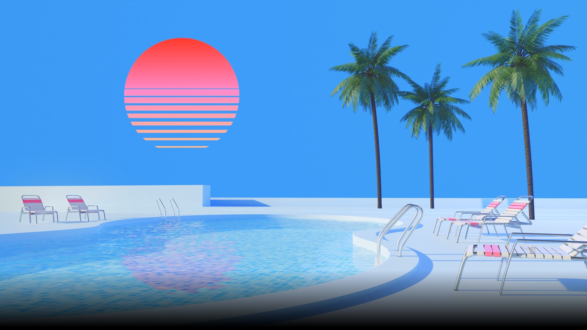Vaporwave Holiday