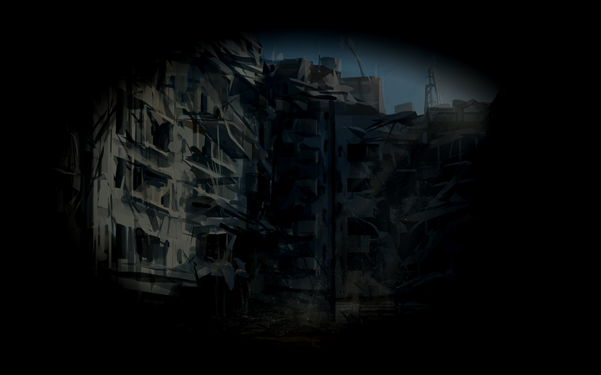 Remnants of a Bomb