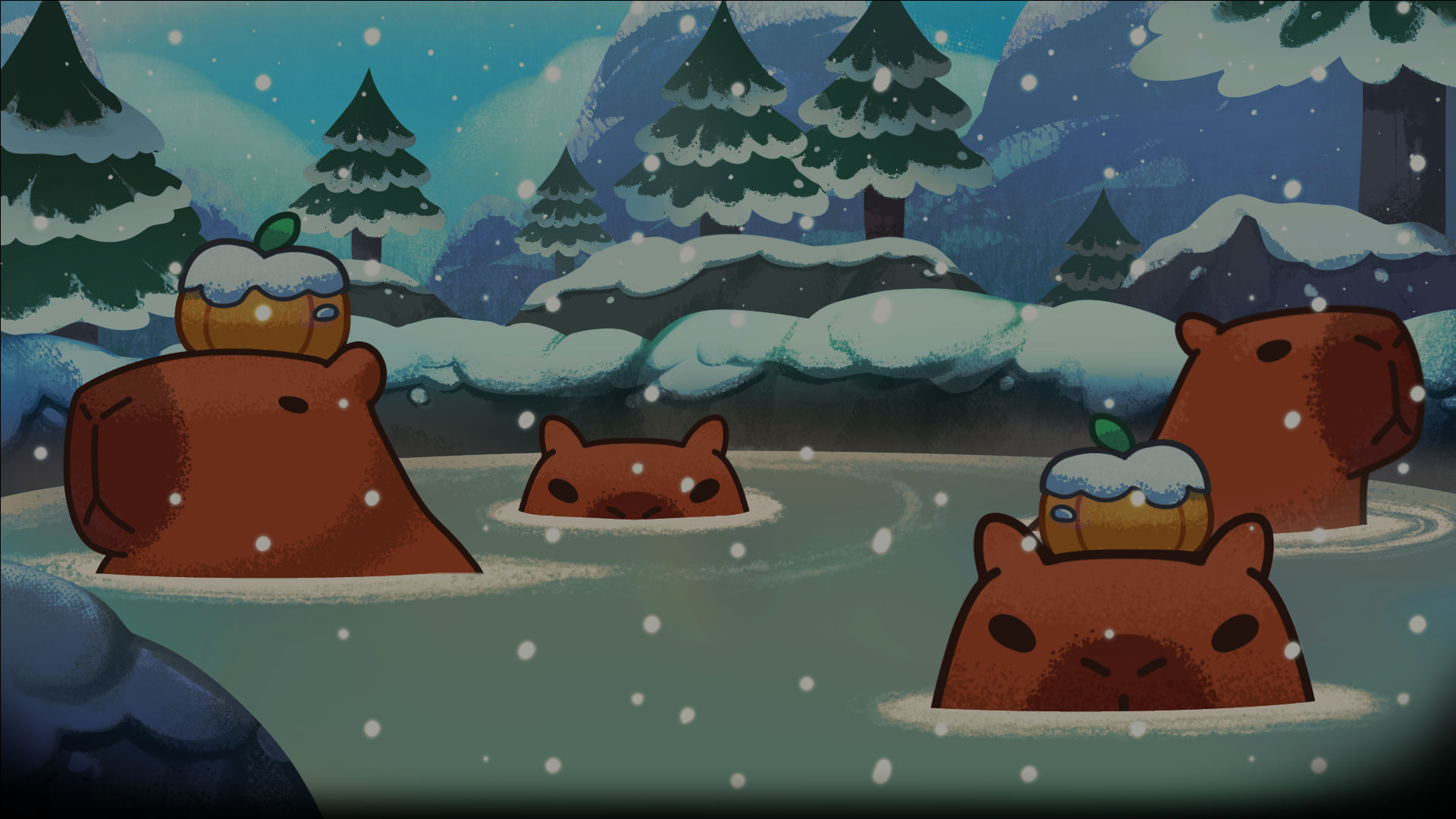 Capybaras in the Alpines