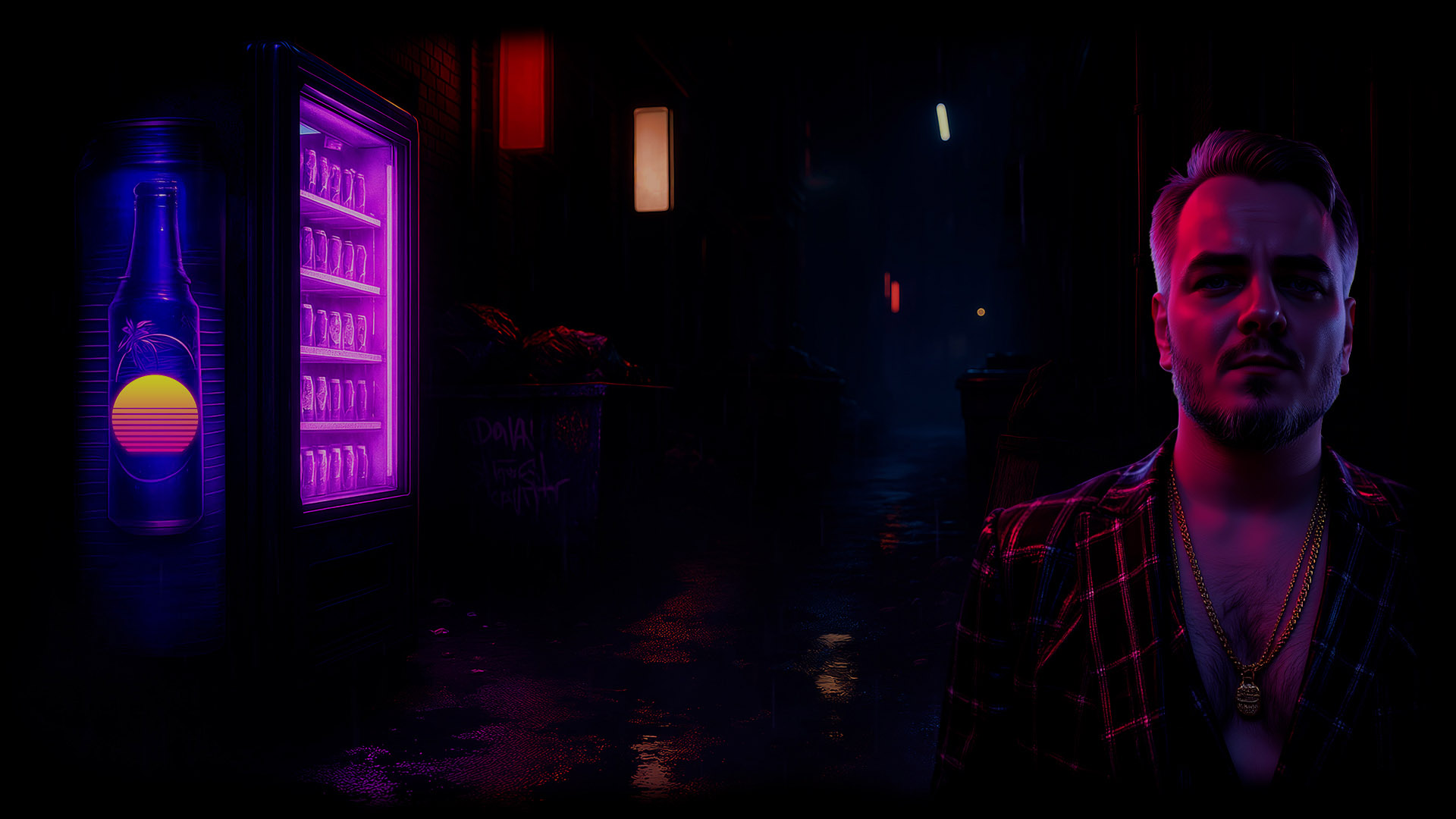 NEON JOHN BACK