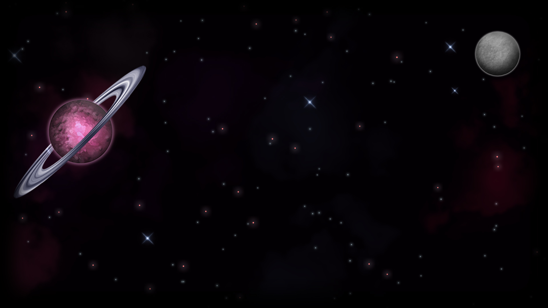 Orbit: Ringed Planet and Moon
