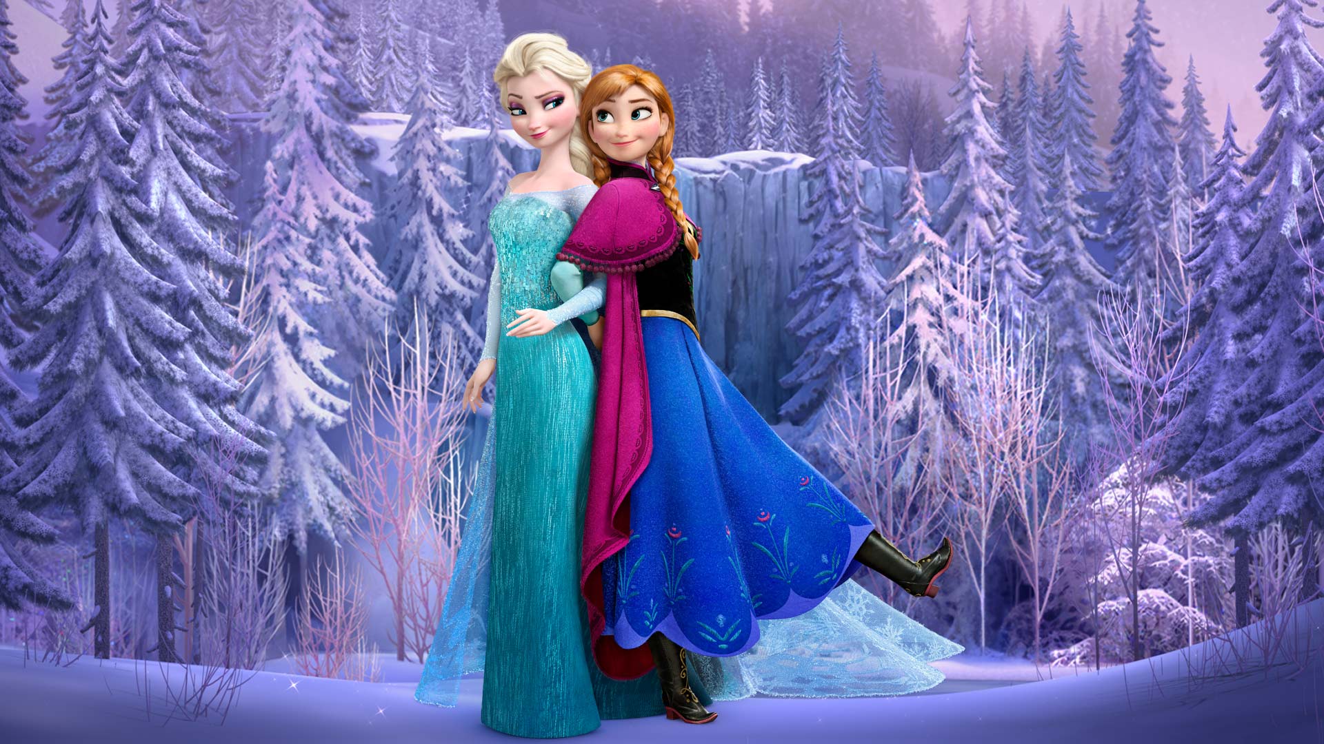 Anna & Elsa. 