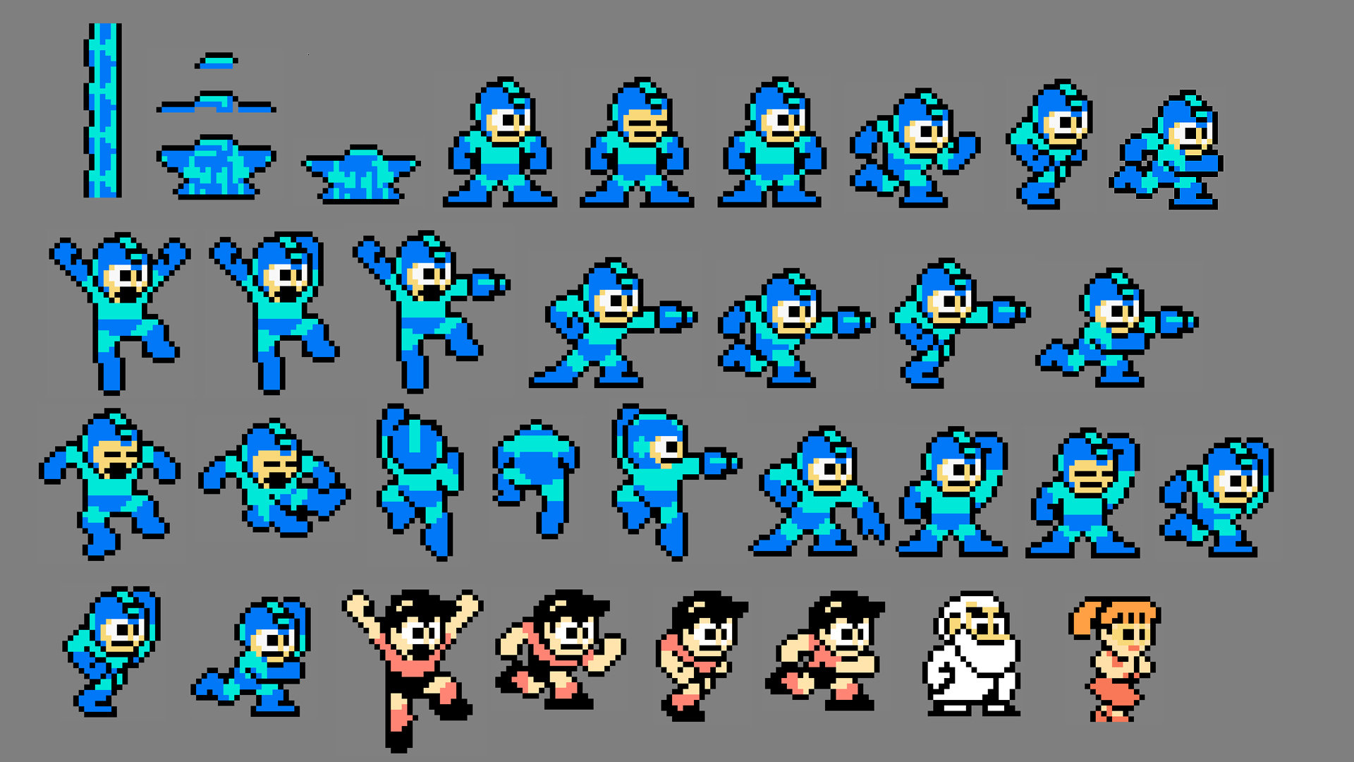 8-bit Mega Man. 