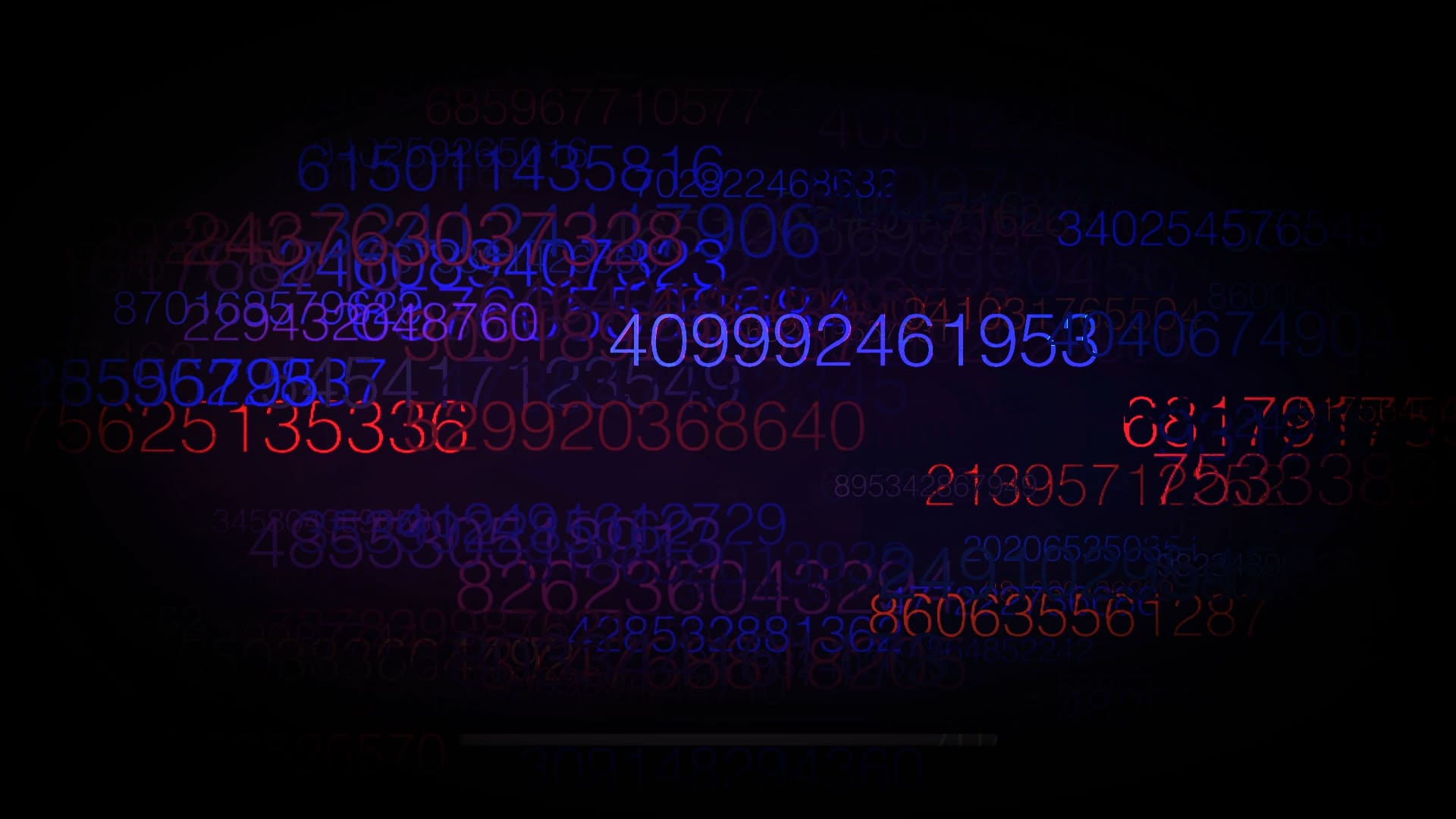 Number Animated Back