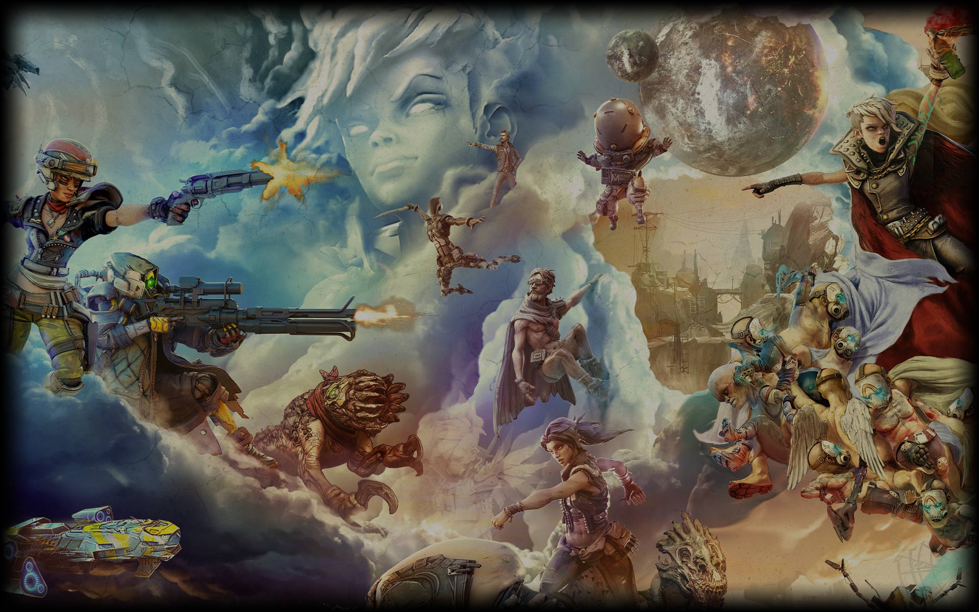 Borderlands 3 Mural - Queen Tyreen