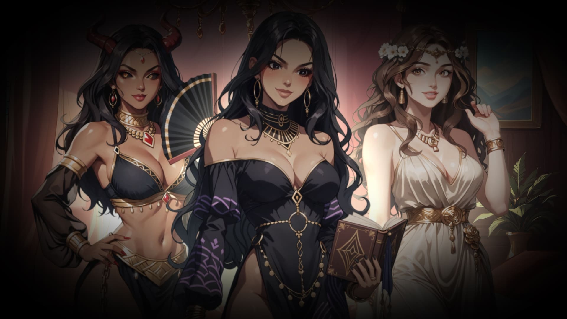 Girls Animated Back