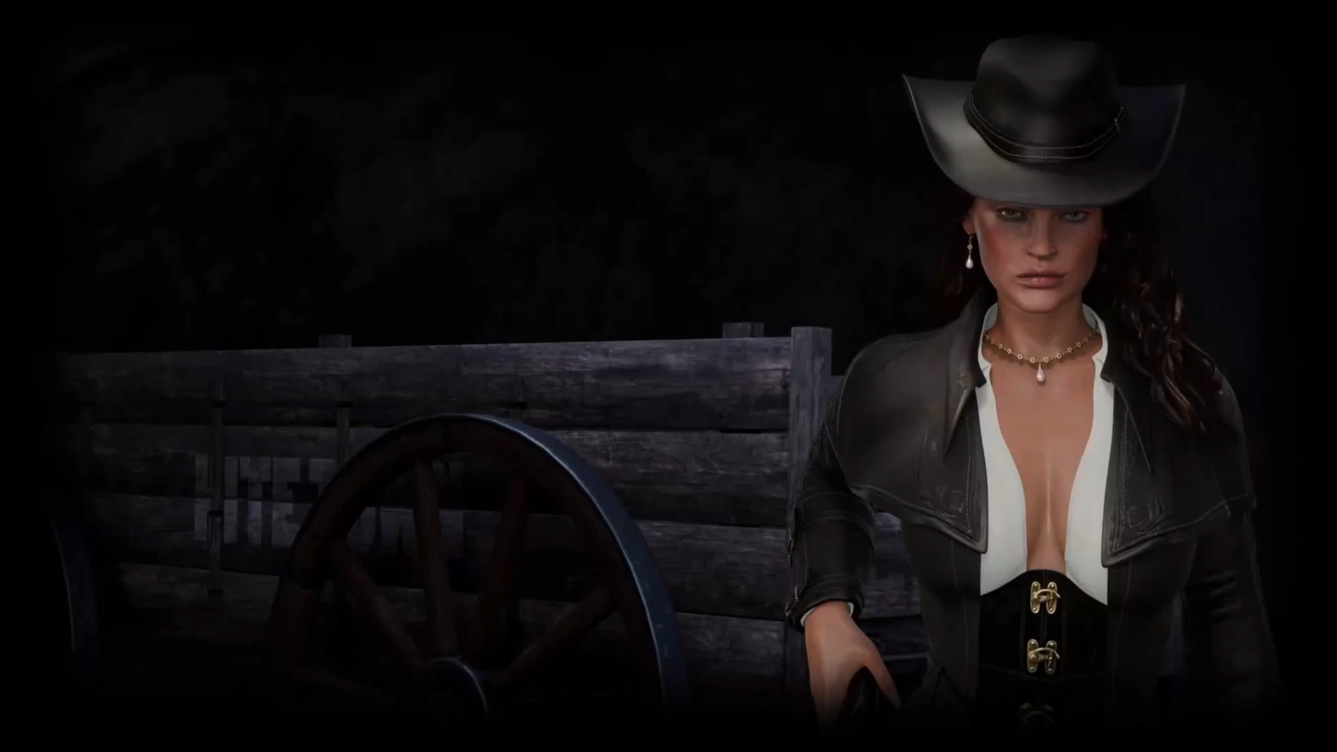 Cowgirl Animated Back