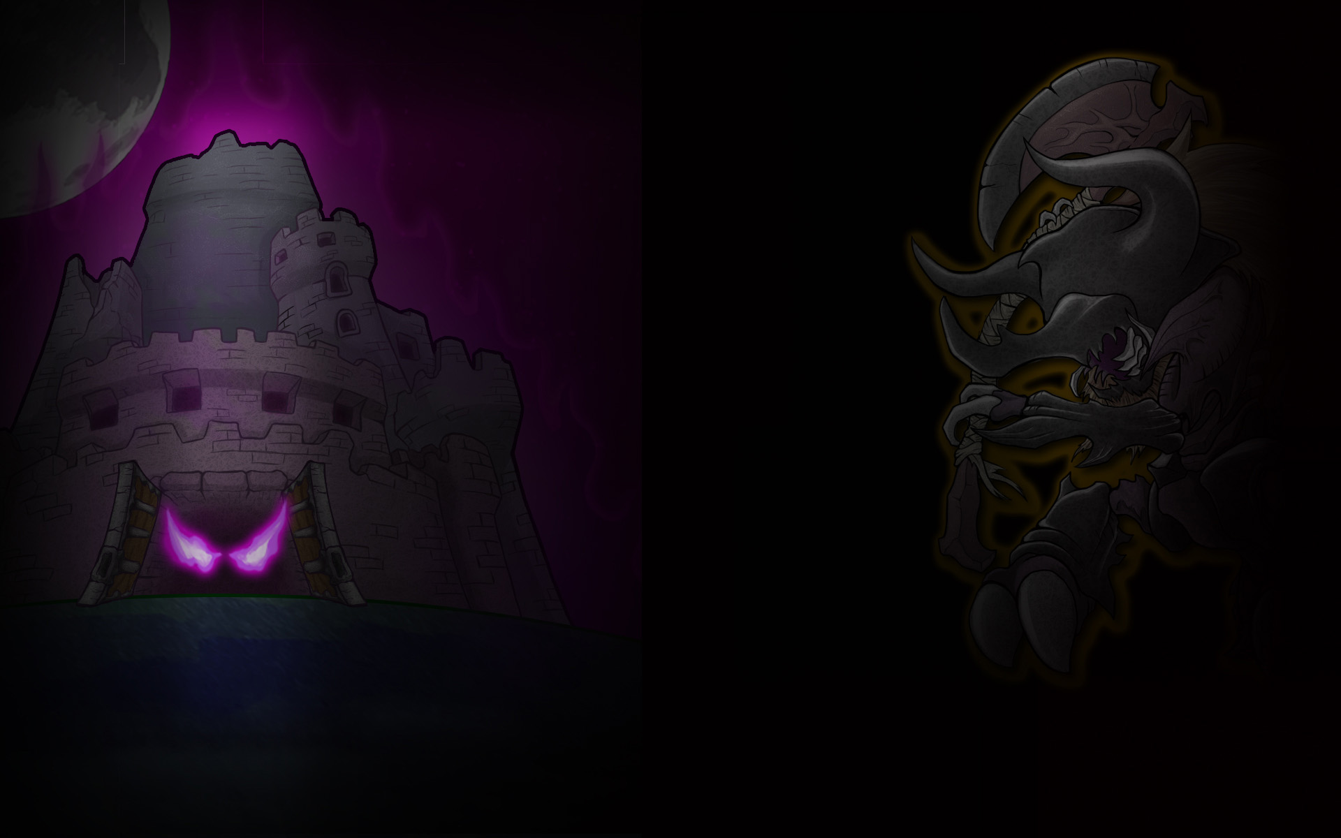 Lost Castle Background - Nightmare Guard C