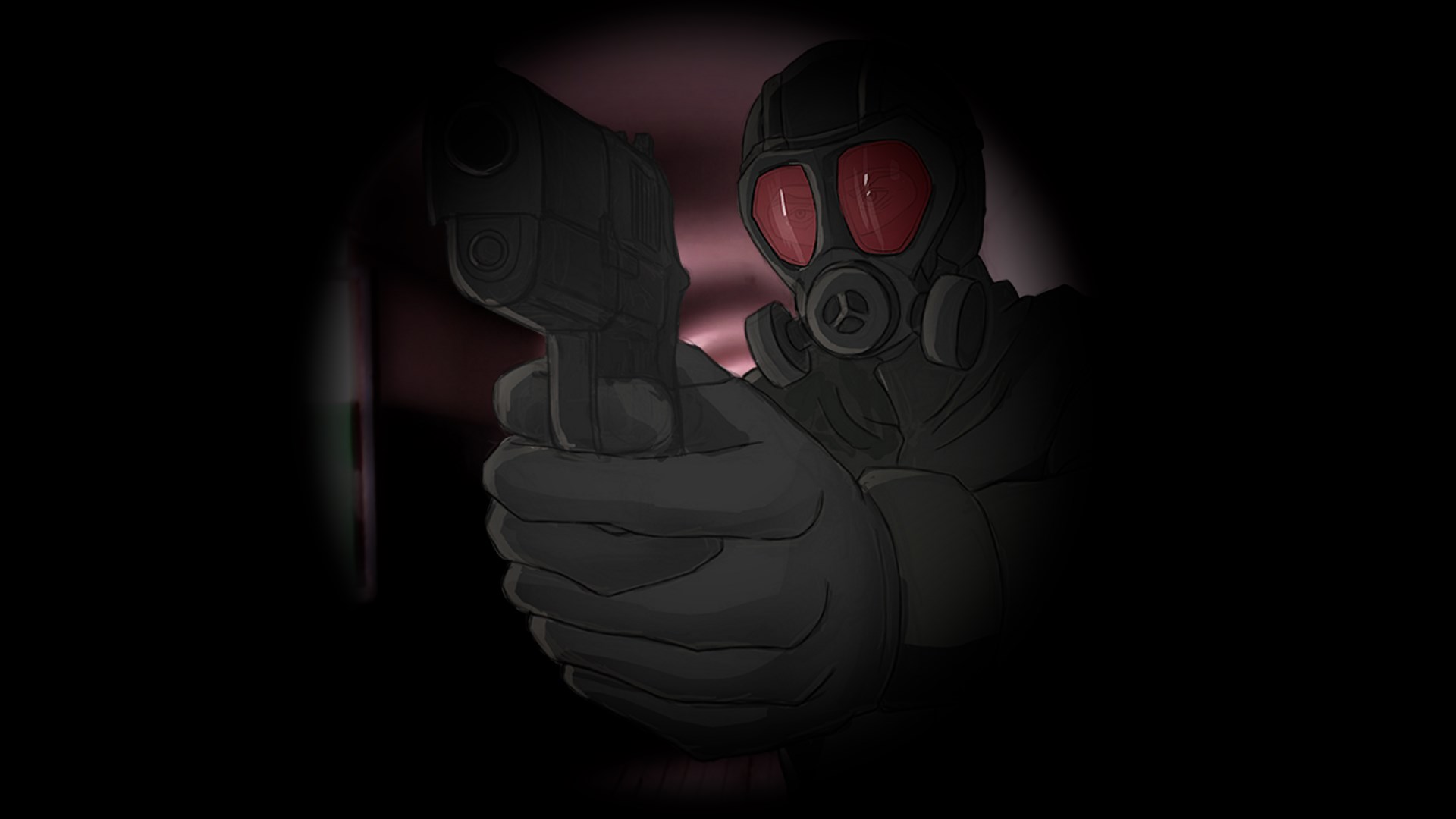 Man with gun