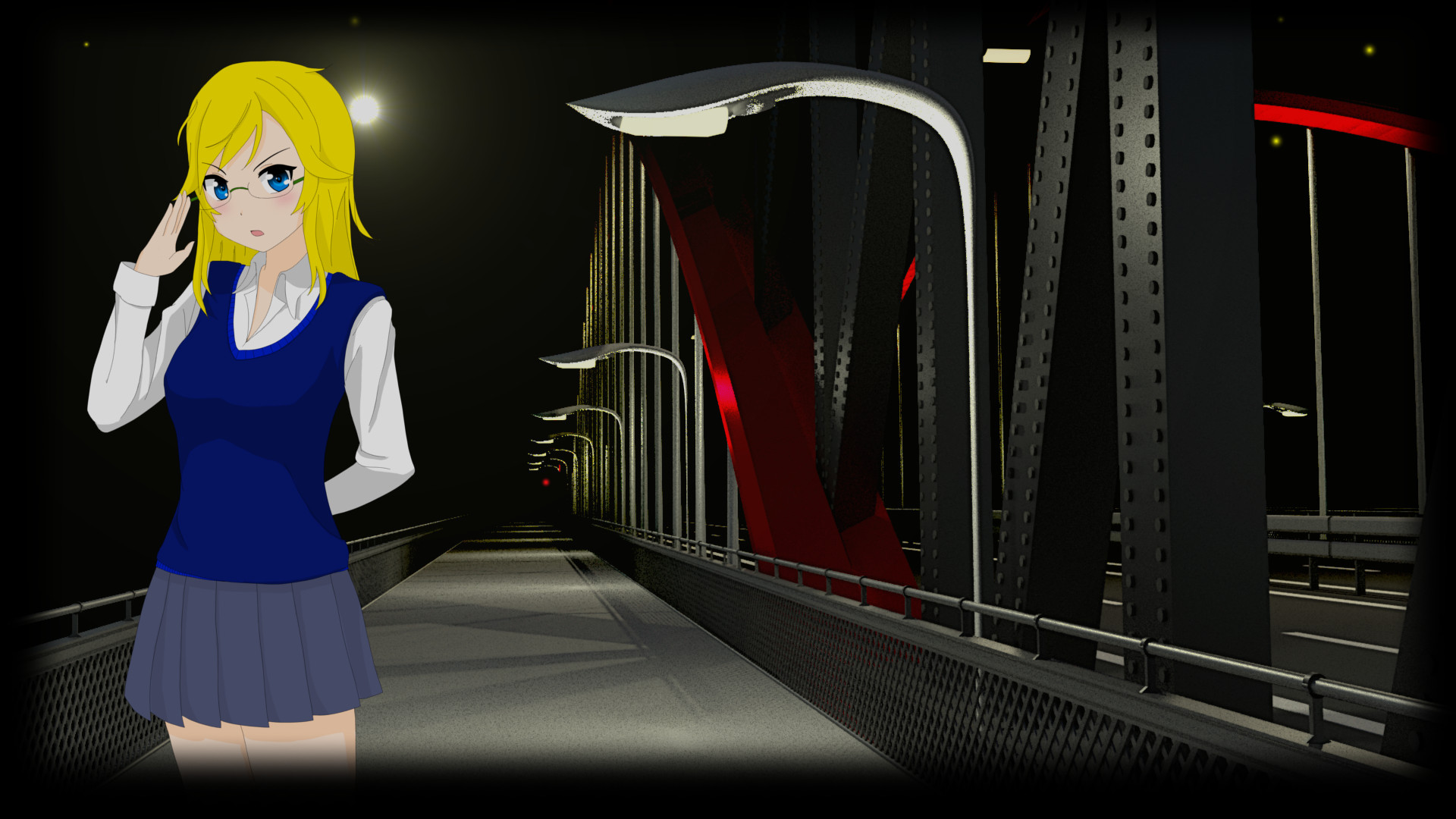 Karin's Night Bridge