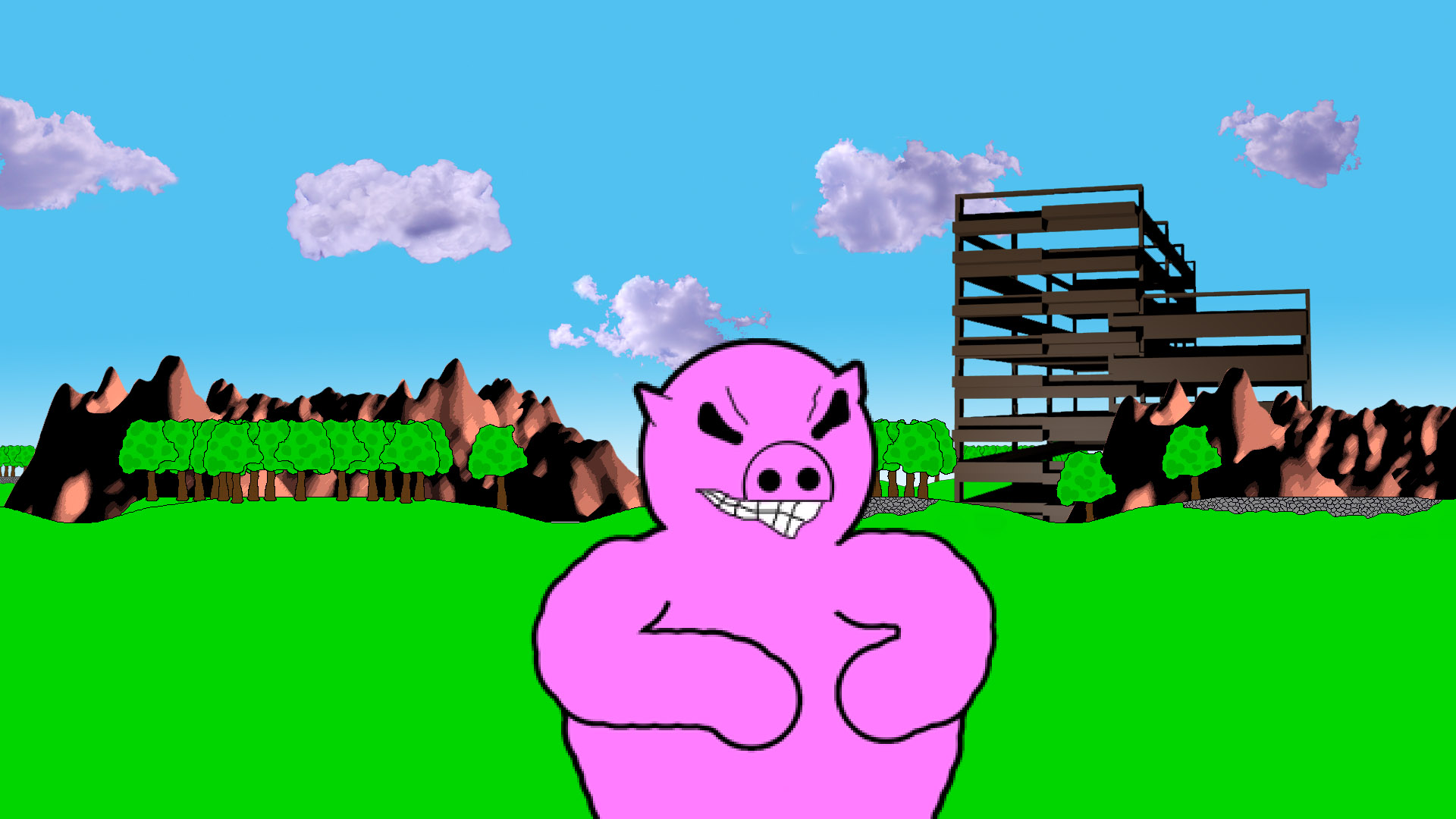 Pig npc. Rage свинья картинка. игра три свина. игра про поросёнка на ферме. игра убегать от свиней.