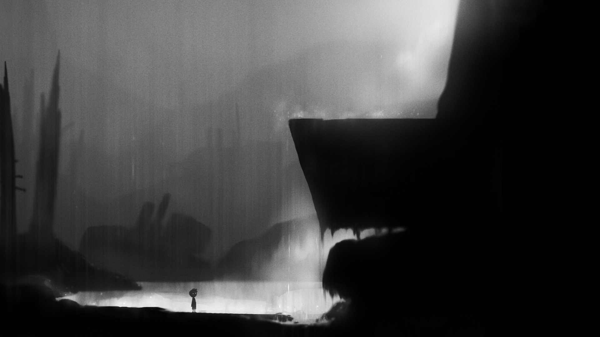 Ночи теплы и непроглядны в черной тьме. Limbo screenshot. Limbo 2010 игра. Лимб арт. Лимбо Скриншоты.